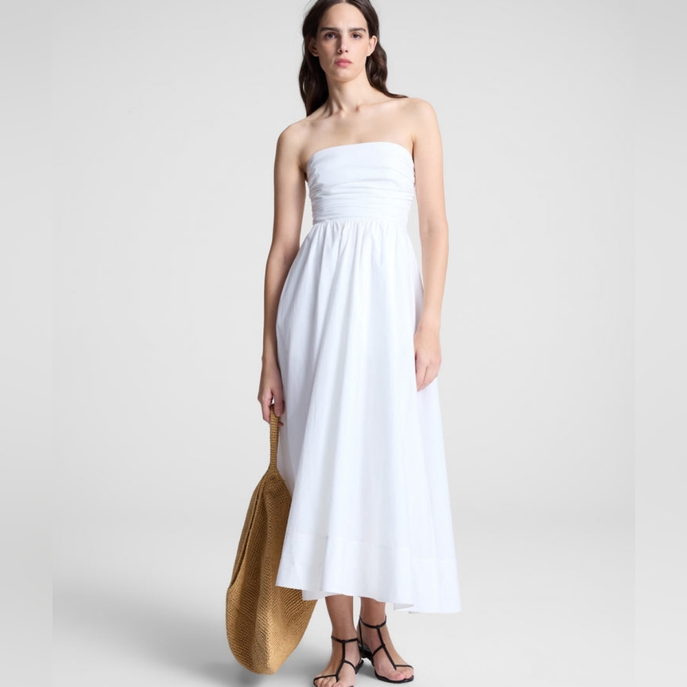 A.L.C. Tate Strapless Midi Dress